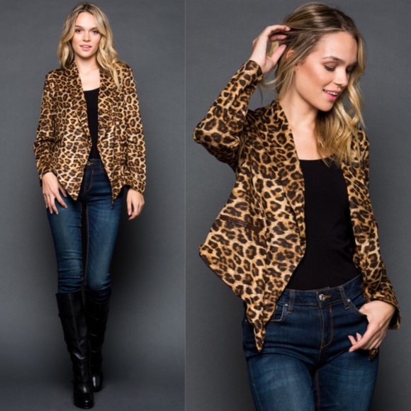 Bellanblue Jackets & Blazers - MUST HAVE Leopard Print Jacket